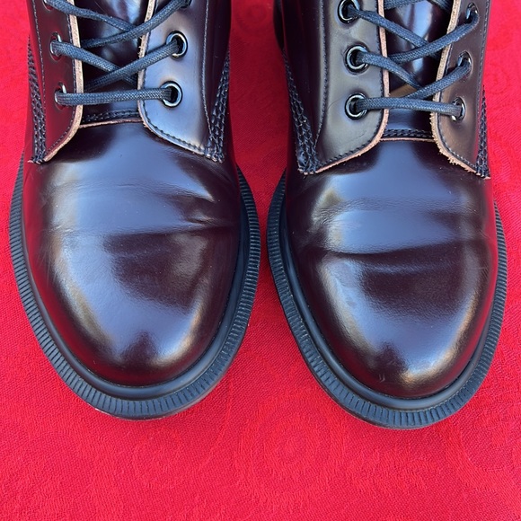 🏴 Dr. Martens Cordovan MIE Vintage 1460 Leather Boots UK 7 - Picture 5 of 17